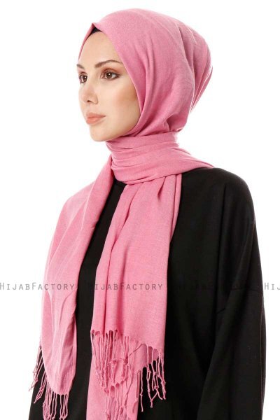 Aysel - Pink Pashmina Hijab - Gülsoy