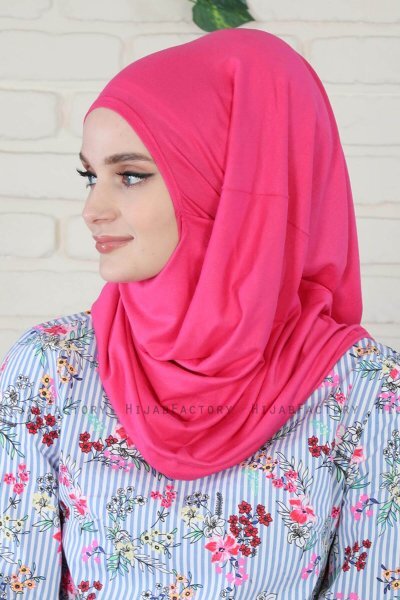 Wilda - Fuchsia Bomuld Hijab
