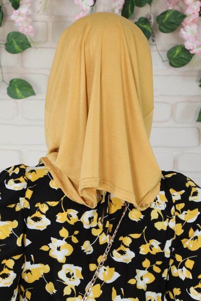 Wilda - Sennepsgul Bomuld Hijab