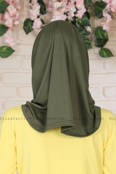 Wilda - Khaki Bomuld Hijab