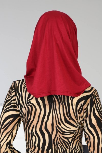 Wilda - Bordeaux Bomuld Hijab