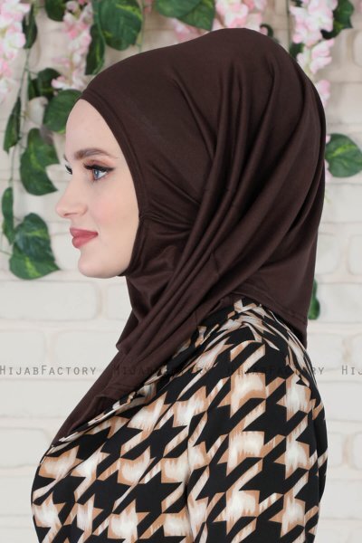 Wilda - Brun Bomuld Hijab
