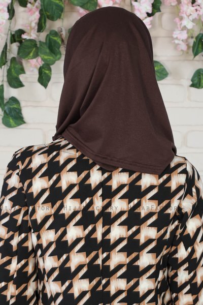 Wilda - Brun Bomuld Hijab