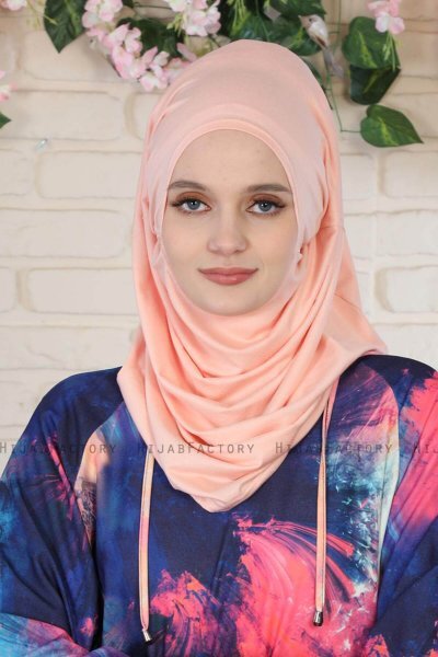 Wilda - Gammelrosa Bomuld Hijab