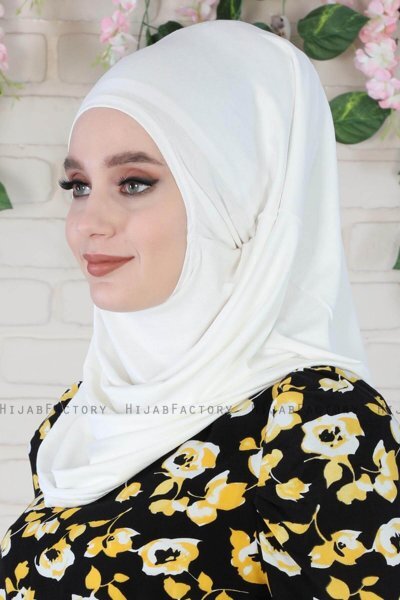 Wilda - Creme Bomuld Hijab
