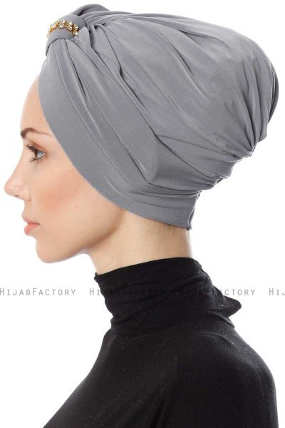 Bahar - Grå Turban