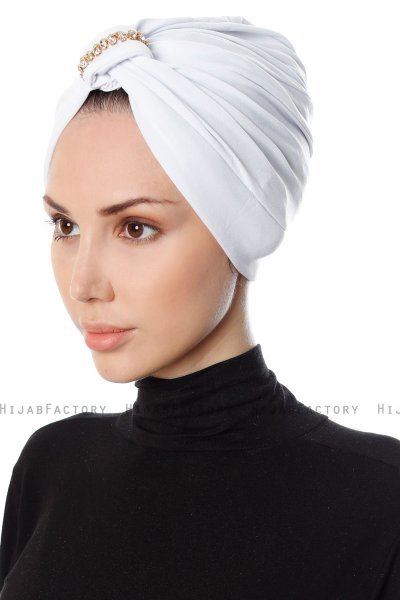 Bahar - Hvid Turban