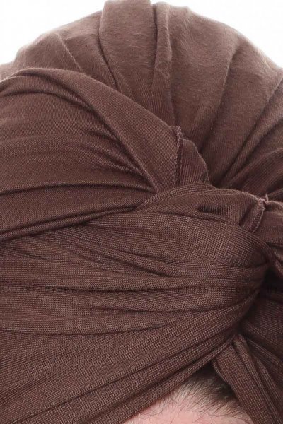 Belinay Brun Turban Ecardin 201808e