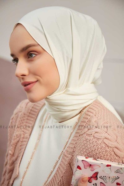 Ceyda - Creme Cazz Hijab
