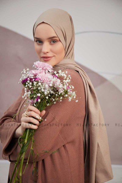 Ceyda - Taupe Cazz Hijab