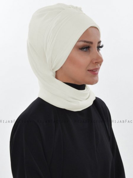 Beatrice Creme Turban Hijab Ayse Turban 320915-3