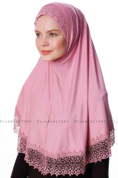 Ceylan - Mørkrosa 2-Piece Al Amira Hijab