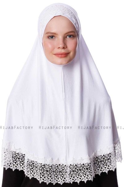Ceylan - Hvid 2-Piece Al Amira Hijab