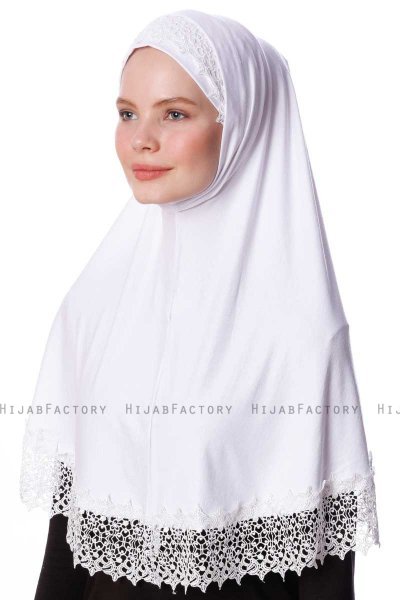 Ceylan - Hvid 2-Piece Al Amira Hijab