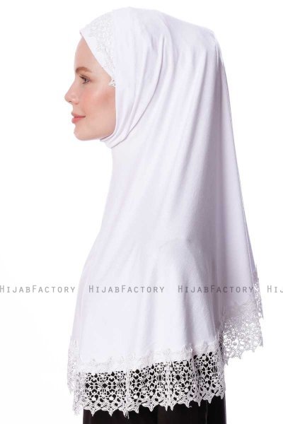 Ceylan - Hvid 2-Piece Al Amira Hijab