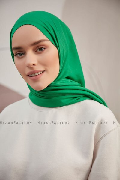 Silky Plain - Grøn Hijab