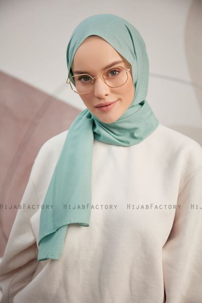 Silky Plain - Lysegrøn Hijab
