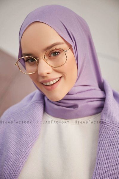 Silky Plain - Lilac Hijab