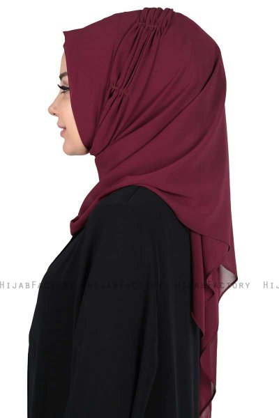 Disa - Blomme Praktisk Chiffon Hijab