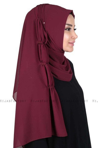 Disa - Blomme Praktisk Chiffon Hijab