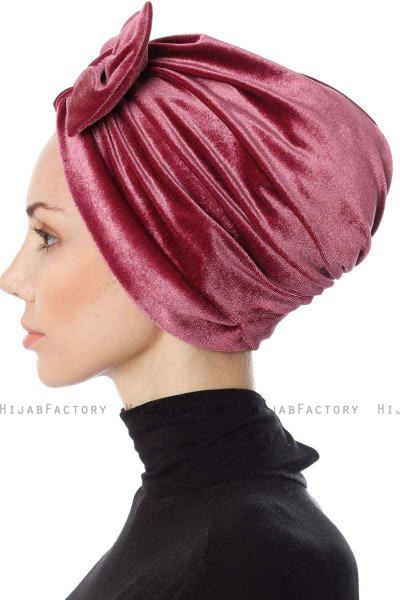 Ekin - Mørkrosa Turban