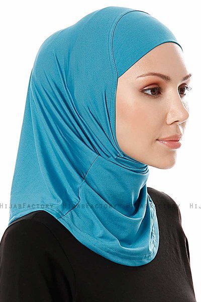 Elif - Petrol Sport Hijab - Ecardin