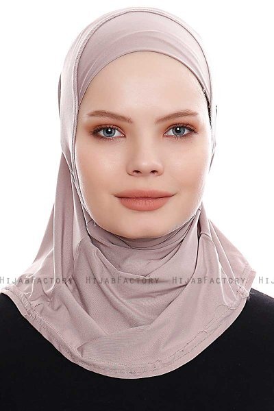 Elif - Stengrå Sport Hijab - Ecardin