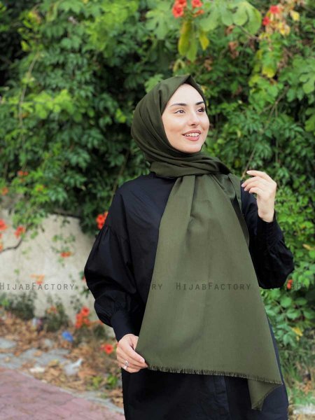 Ermina - Khaki Bomuld Hijab - Mirach