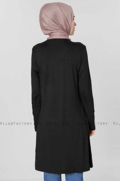 Ermina Svart Tunika Miss Halima 250125f