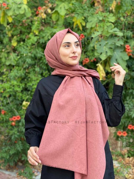 Ermina - Terracotta Bomuld Hijab - Mirach