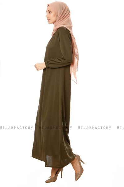 Esra - Khaki Kjole - Miss Halima