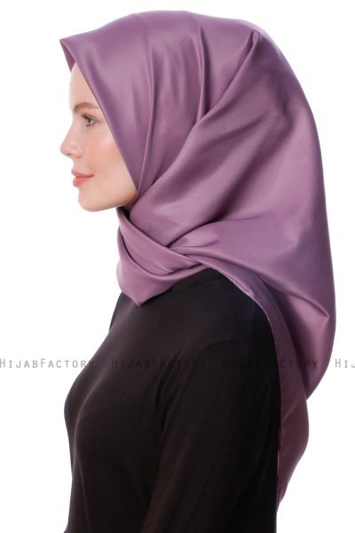 Eylul - Lilla Kvadrat Rayon Hijab