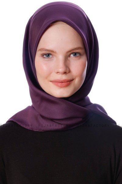 Eylul - Blomme Kvadrat Rayon Hijab