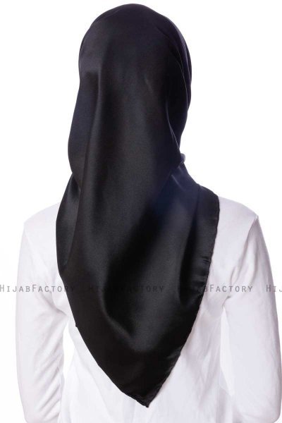 Eylul - Sort Kvadrat Rayon Hijab