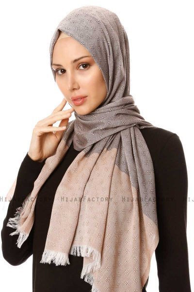 Fehime - Gammelrosa Hijab - Özsoy