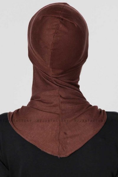 Filiz Mörkbrun XL Ninja Hijab Underslöja Ecardin 200707d