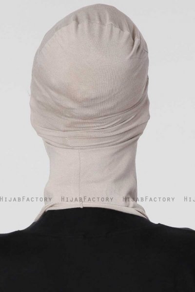 Funda Ljus Taupe Ninja Hijab Underslöja Ecardin 200510d