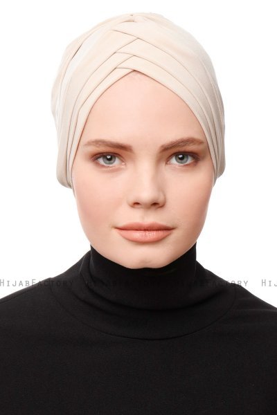 Gamze - Beige Turban