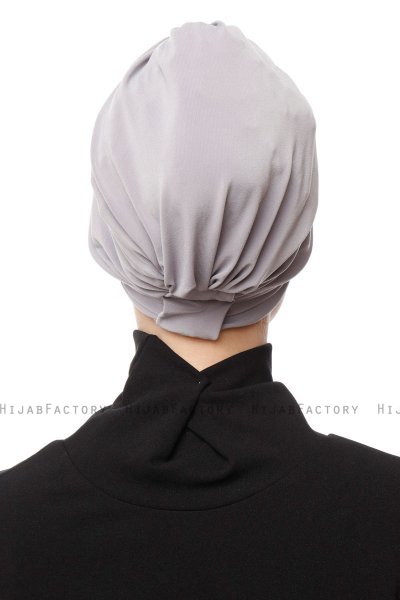 Gamze - Lysegrå Turban