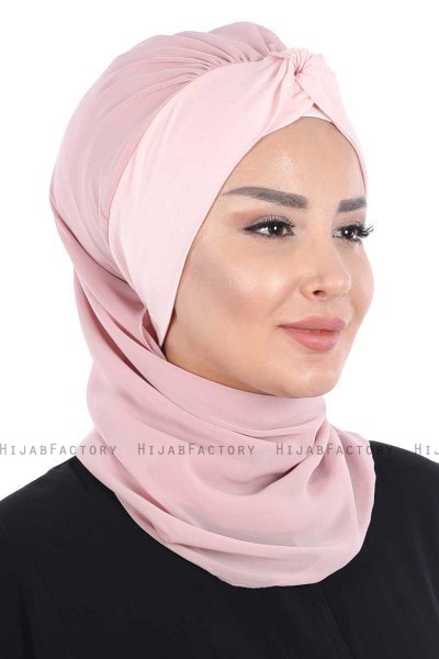Gill - Gammelrosa & Gammelrosa Praktisk Hijab