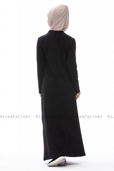 Gizem Svart Modest Klänning Bwest 280484d