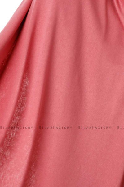 Hande - Gammelrosa Bomuld Hijab - Gülsoy