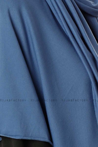Hande - Indigo Bomuld Hijab - Gülsoy