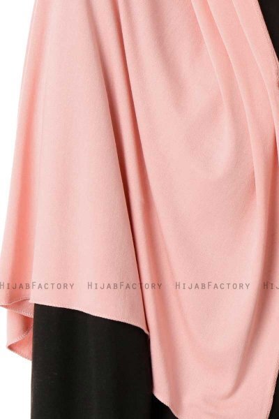 Hande - Lakserosa Bomuld Hijab - Gülsoy