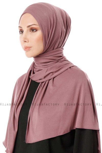 Hande - Lys Lilla Bomuld Hijab - Gülsoy
