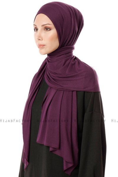 Hande - Blomme Bomuld Hijab - Gülsoy