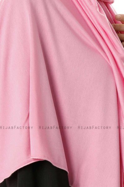 Hande - Pink Bomuld Hijab - Gülsoy