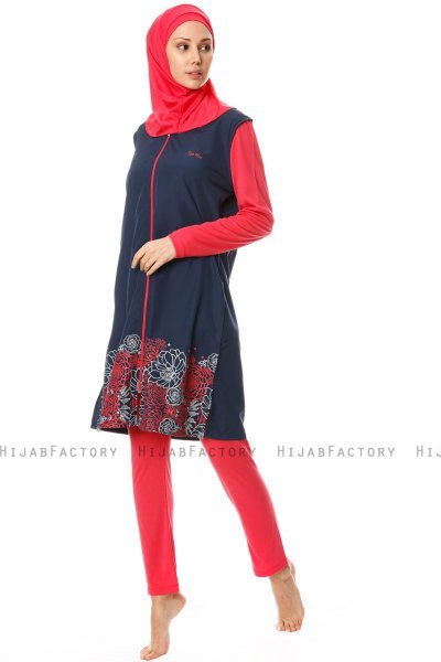 Hatice - Marine Blå Burkini - Tesmay