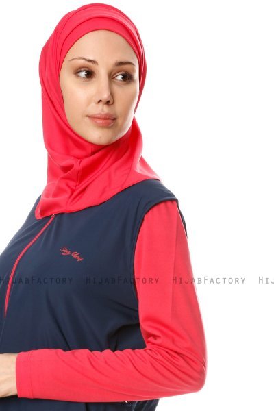 Hatice - Marine Blå Burkini - Tesmay