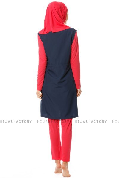 Hatice - Marine Blå Burkini - Tesmay